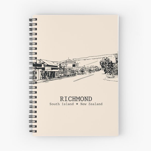 Item preview, Richmond NZ - Vintage Ink Cityscape designed and sold by Lakeric.