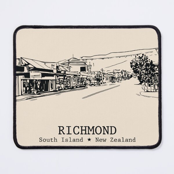 Item preview, Richmond NZ - Vintage Ink Cityscape designed and sold by Lakeric.