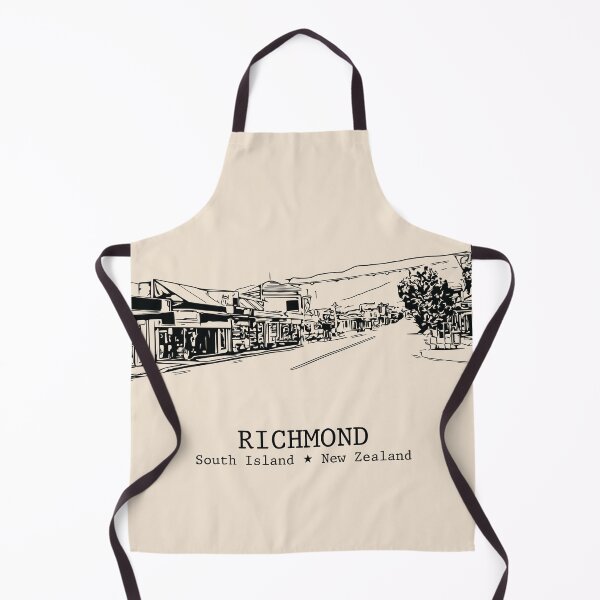 Item preview, Richmond NZ - Vintage Ink Cityscape designed and sold by Lakeric.