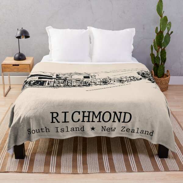 Item preview, Richmond NZ - Vintage Ink Cityscape designed and sold by Lakeric.