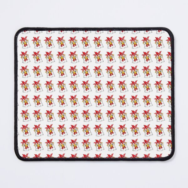 Item preview, Funny Cartoon Chicken With Glasses And Polka Dot Bandana designed and sold by Moizento.