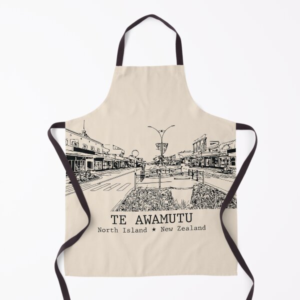 Item preview, Te Awamutu NZ - Vintage Ink Cityscape designed and sold by Lakeric.