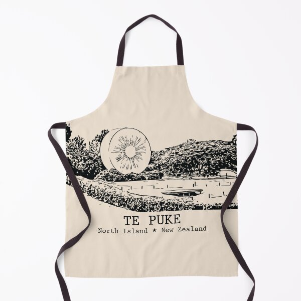 Item preview, Te Puke NZ - Vintage Ink Cityscape designed and sold by Lakeric.