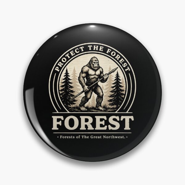 Item preview, Protect The Forest - Bigfoot Design designed and sold by Peter Stawicki.