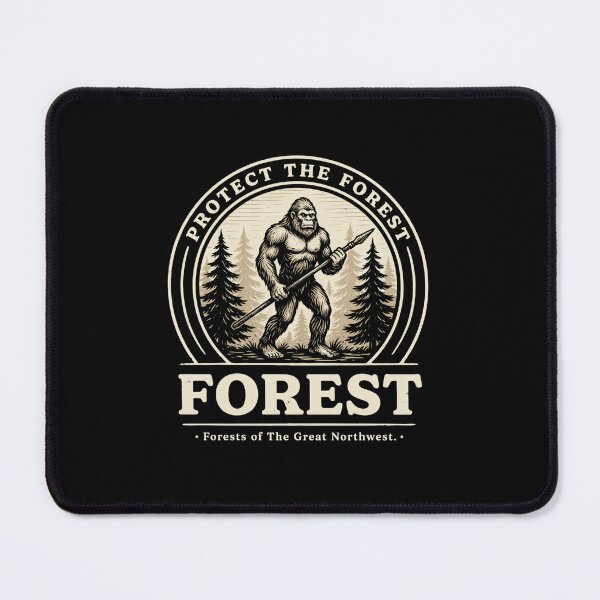 Item preview, Protect The Forest - Bigfoot Design designed and sold by Peter Stawicki.