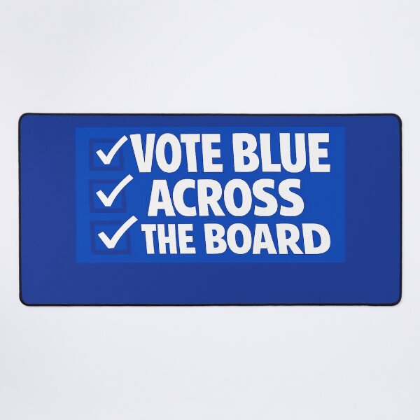 Item preview, Every Race Every Seat Vote Blue 2026 Political Election Design designed and sold by MySheetMusicArt.