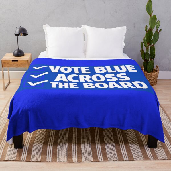Item preview, Every Race Every Seat Vote Blue 2026 Political Election Design designed and sold by MySheetMusicArt.
