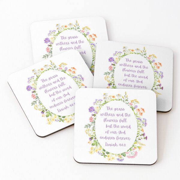 Item preview, Isaiah 40:8 designed and sold by lizzieissorad.