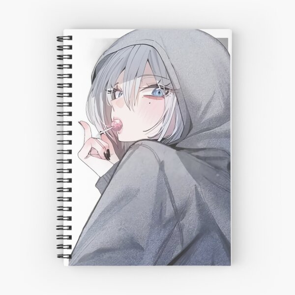Item preview, Mio Haimiya Dark Grey Hoodie Haimiya Senpai Wa Kowakute Kawaii designed and sold by KomiArts.