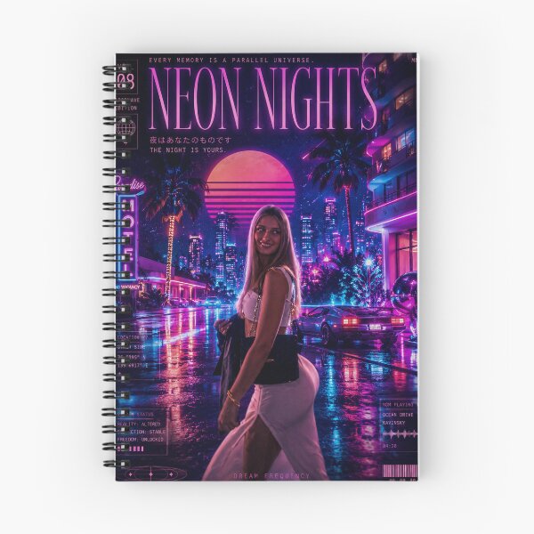 Item preview, NEON NIGHTS designed and sold by The Turbulent Architect.