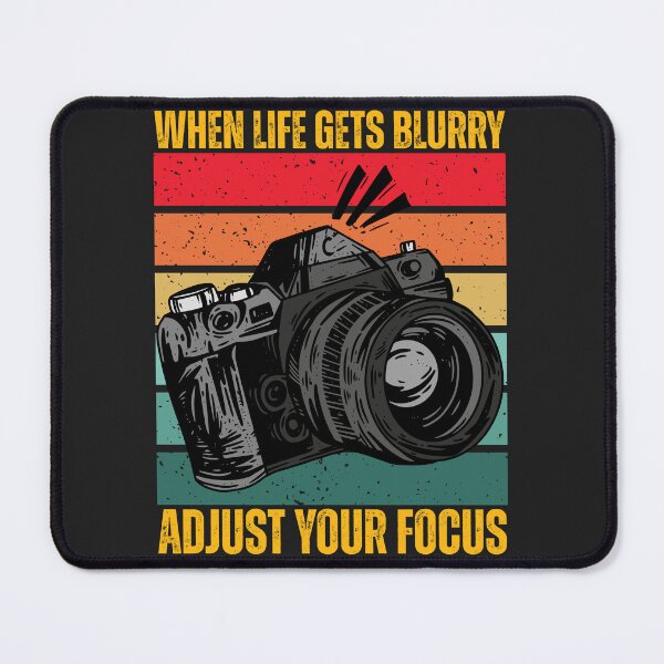 Item preview, Retro When Life Gets Blurry, Adjust Your Focus designed and sold by legendaryskins.