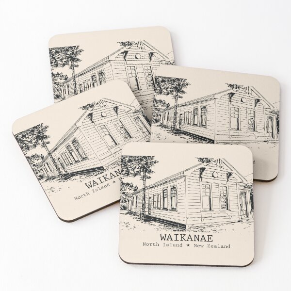 Item preview, Waikanae NZ - Vintage Ink Cityscape designed and sold by Lakeric.