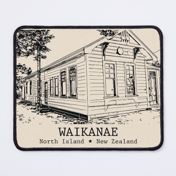 Item preview, Waikanae NZ - Vintage Ink Cityscape designed and sold by Lakeric.