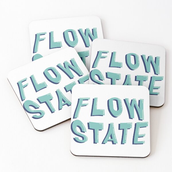 Item preview, Flow State Aesthetic Vibe Quote Design designed and sold by alexmaushaus.