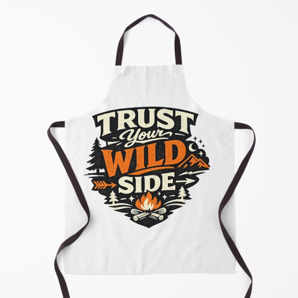 Item preview, Trust Your Wild Side Vintage Camping Typography T-Shirt designed and sold by D.Shop.