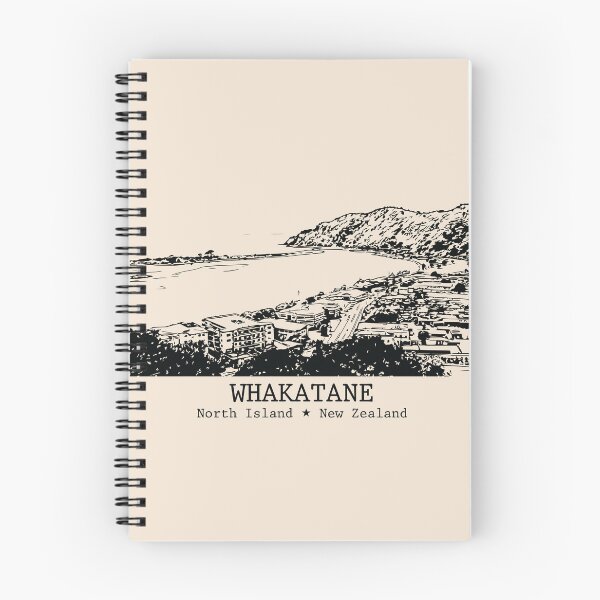 Item preview, Whakatane NZ - Vintage Ink Cityscape designed and sold by Lakeric.