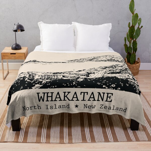 Item preview, Whakatane NZ - Vintage Ink Cityscape designed and sold by Lakeric.