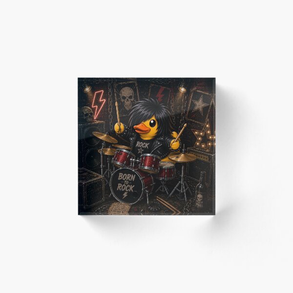 Item preview, Drummer Rubber Duck designed and sold by Thor-stone.