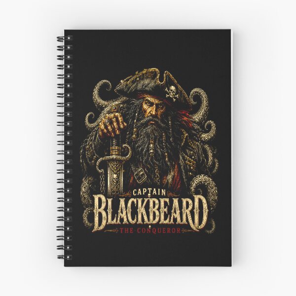 Item preview, Captain Blackbeard Pirate design designed and sold by PaparazziAnunnaki.