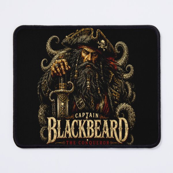 Item preview, Captain Blackbeard Pirate design designed and sold by PaparazziAnunnaki.