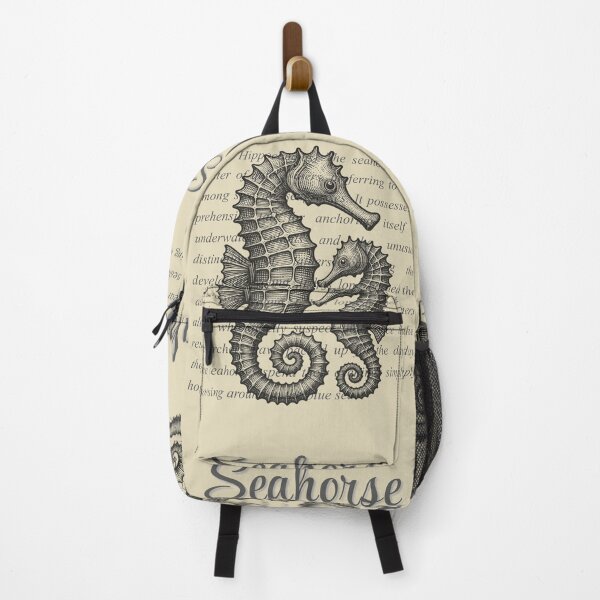 Item preview, Lispe Vintage Seahorse Natural History Definition designed and sold by Lispe-Designs.