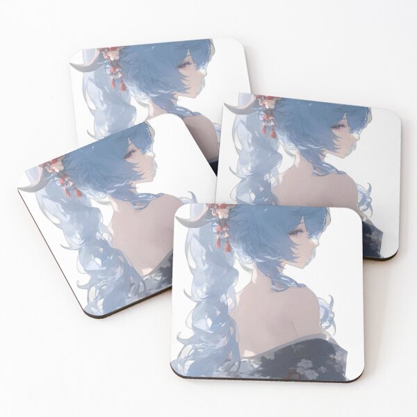 Item preview, Ganyu Dark Kimono Genshin Impact designed and sold by KomiArts.