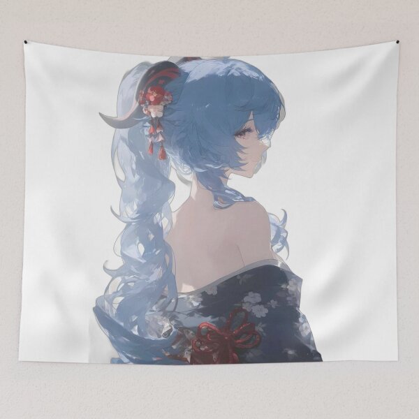 Item preview, Ganyu Dark Kimono Genshin Impact designed and sold by KomiArts.