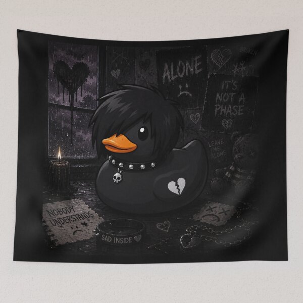 Item preview, Emo Rubber Duck designed and sold by Thor-stone.