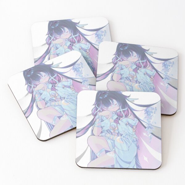 Item preview, Columbina Closed Eyes Genshin Impact designed and sold by KomiArts.