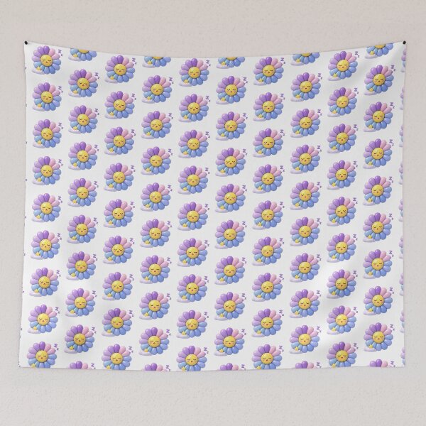 Item preview, Sleepy Bloom – Cute Sleeping Flower designed and sold by VIBESPLACE.