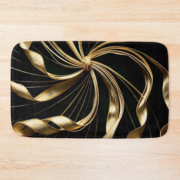 Item preview, Golden Ribbons designed and sold by Vicky Brago-Mitchell®.