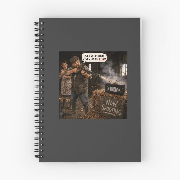 Item preview, Shooting a Film Funny Movie Pun designed and sold by Hornace88studio.