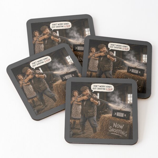 Item preview, Shooting a Film Funny Movie Pun designed and sold by Hornace88studio.