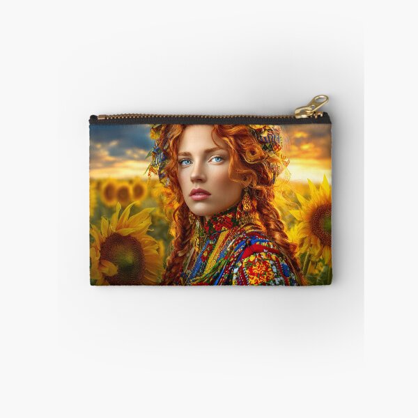 Item preview, Ethereal Beauty in Sunflower Field at Sunset designed and sold by Artessie.