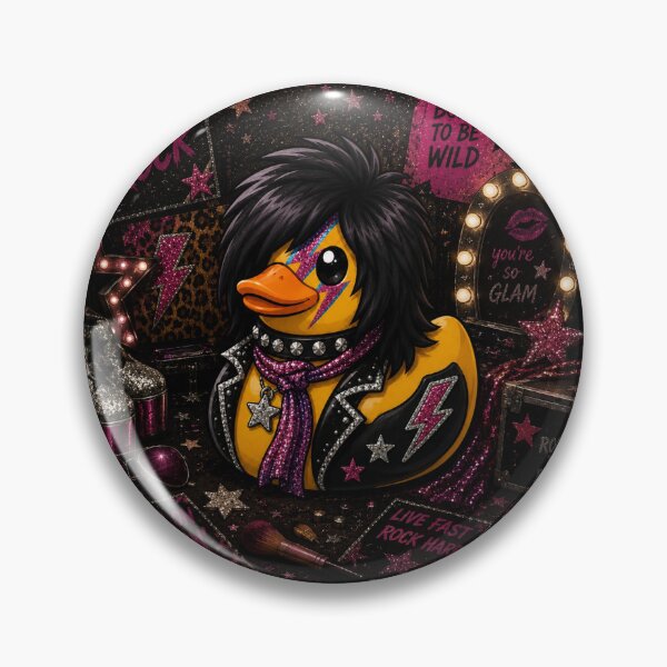 Item preview, Glam Rock Rubber Duck designed and sold by Thor-stone.