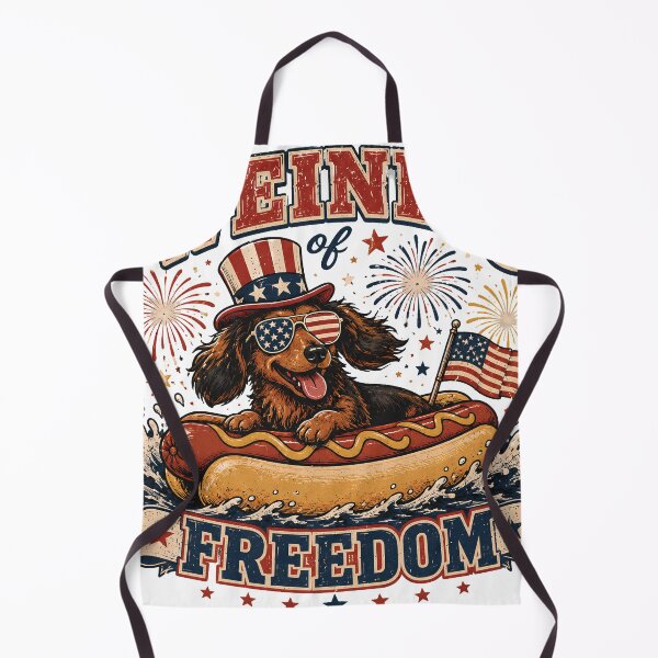 Item preview, Patriotic Dachshund Hot Dog designed and sold by Esu8y2.