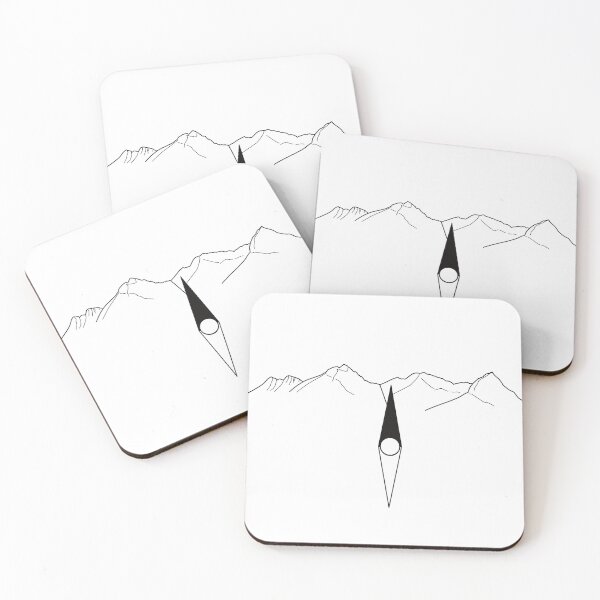 Item preview, Mountain Range Nature Inspired Illustration Design designed and sold by alexmaushaus.