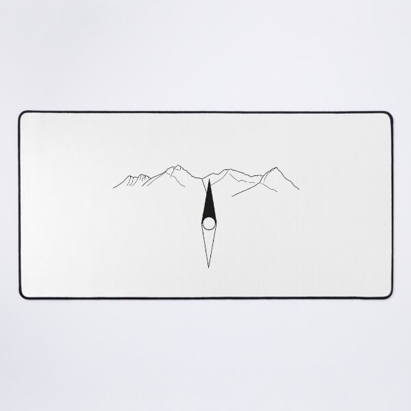 Item preview, Mountain Range Nature Inspired Illustration Design designed and sold by alexmaushaus.