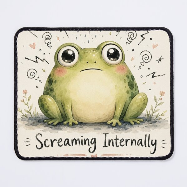 Item preview, Screaming internally  designed and sold by Weird & wonderful .