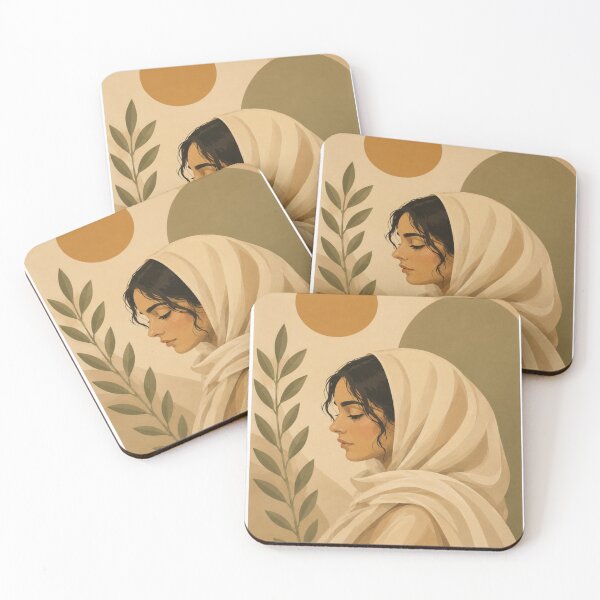 Item preview, Elegant Woman Portrait Wall Art designed and sold by MahnoorDesigns.