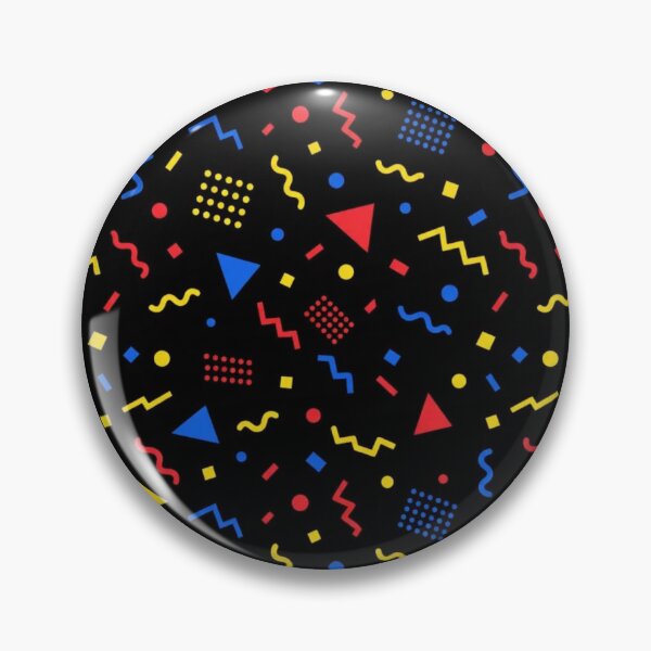 Item preview, 80s Memphis Geometric Confetti Squiggle Repeat designed and sold by StickyGuys.