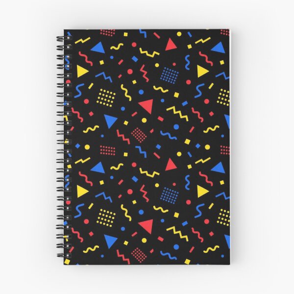 Item preview, 80s Memphis Geometric Confetti Squiggle Repeat designed and sold by StickyGuys.