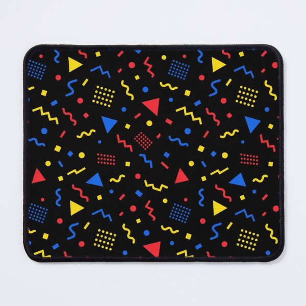 Item preview, 80s Memphis Geometric Confetti Squiggle Repeat designed and sold by StickyGuys.
