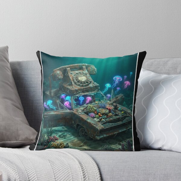 Item preview, Deep Sea Vintage Connection Art designed and sold by OddlySticky.