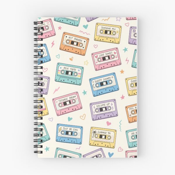 Item preview, Retro Cassette Tape Mixtape 80s Music Repeat designed and sold by StickyGuys.