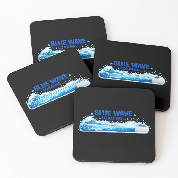Item preview, Blue Looks Good on America – Vote Blue Political Design designed and sold by MySheetMusicArt.