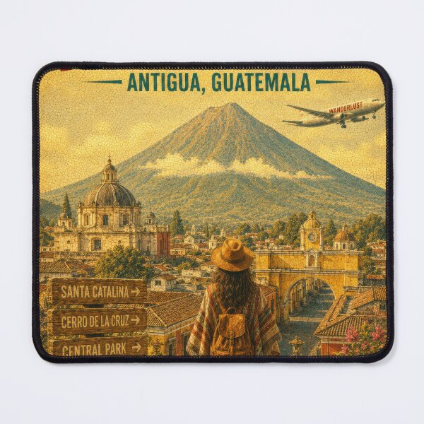 Item preview, Wanderlust Antigua Guatemala designed and sold by Andy Gambino Art.