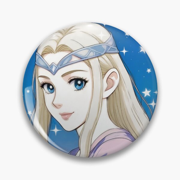 Item preview, Anime Version - Galadriel designed and sold by Cartoonifying.