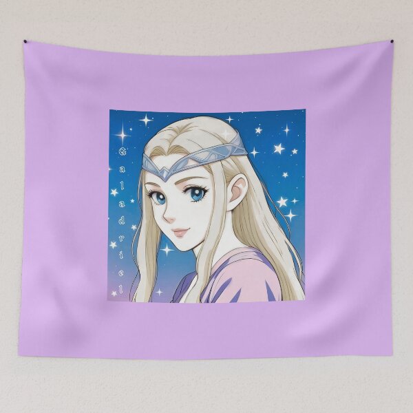 Item preview, Anime Version - Galadriel designed and sold by Cartoonifying.