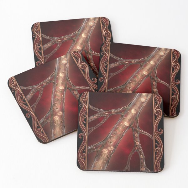 Item preview, The Value of Lifeblood Surrealist Art designed and sold by OddlySticky.